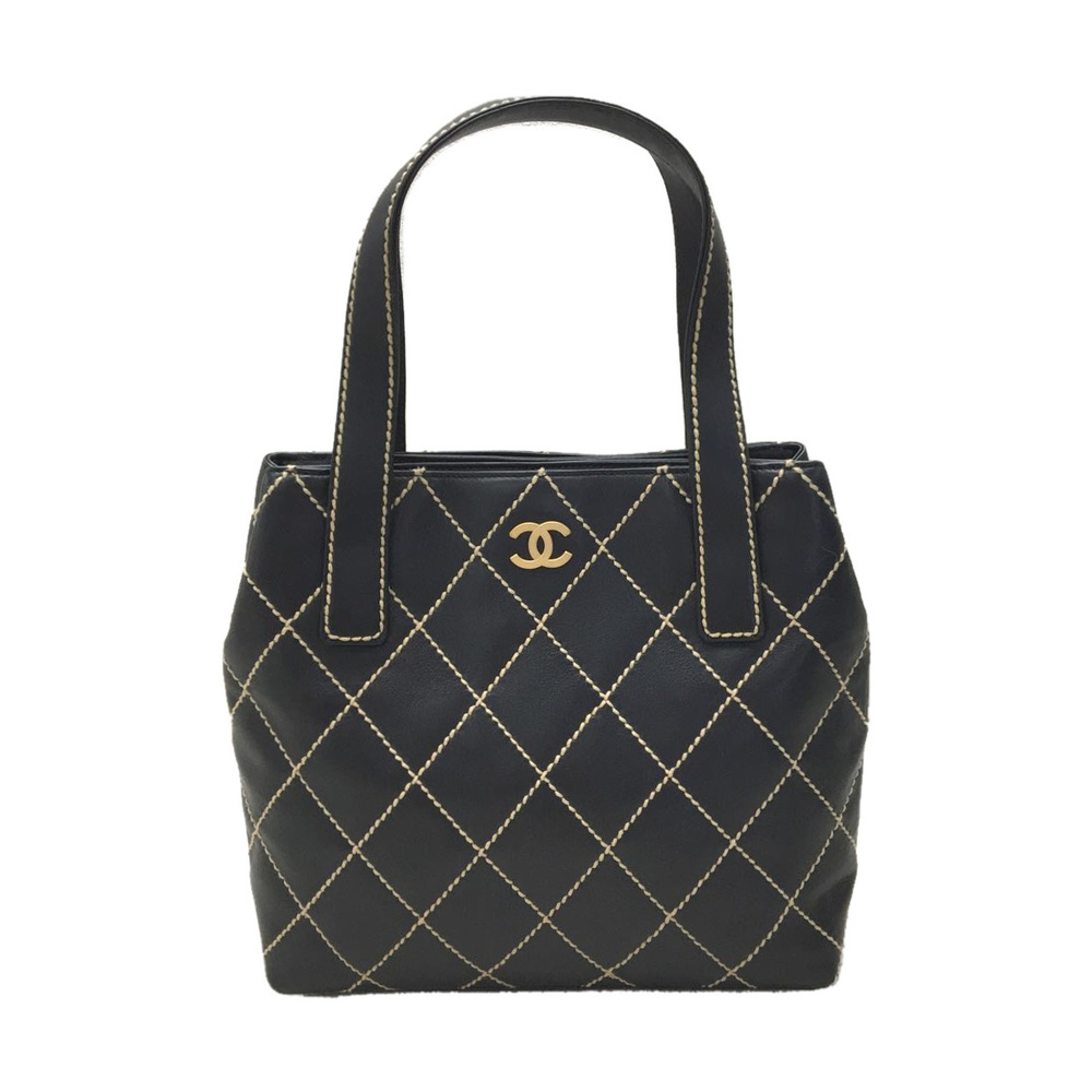 Chanel Leather Coco Mark Guarantee Handbag